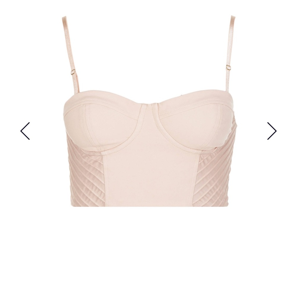 Marciano Blush Bustier Top